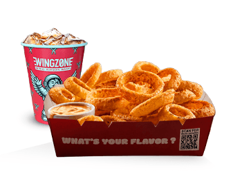 ONION RINGS + BEVERAGES
